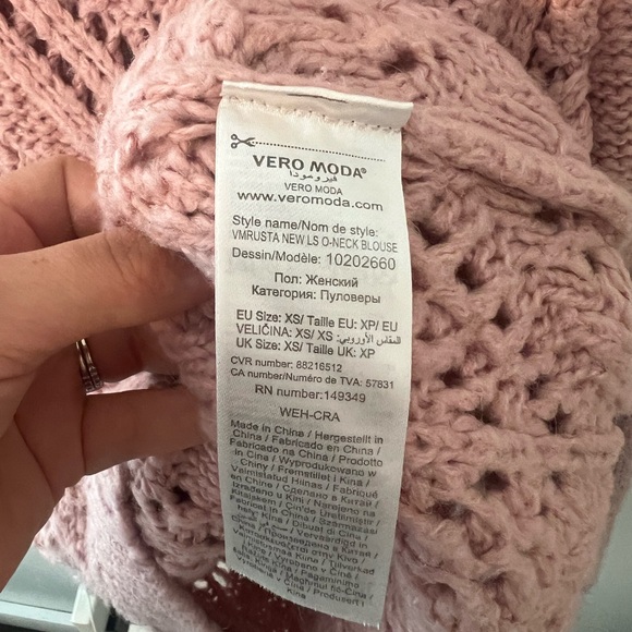 Vero Moda Pink Sweater - Picture 4 of 5